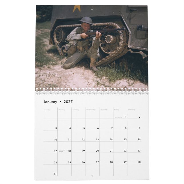 WWII Kalender - 2013 (Jan 2027)