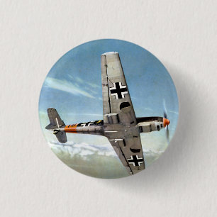 WWII ME-109 Flugzeuge im Flug Button