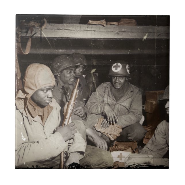 WWII-Medizin Gewartet Fliese (Vorderseite)