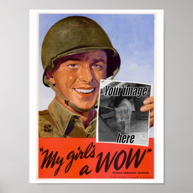 WWII My Girl Poster (Vorne)