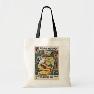 WWII patriotische Poster-Tasche Tragetasche
