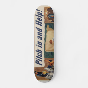 WWII patriotischer Poster Skateboard