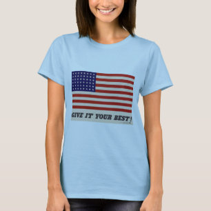 WWII Patriotisches Poster-Shirt T-Shirt