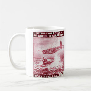 WWII polnische Luftwaffe Tasse