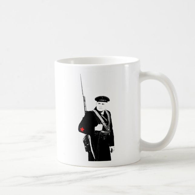 WWII sowjetische Marineinfanterie-Tasse Tasse (Rechts)