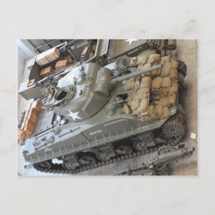 WWII Tanks Postkarte