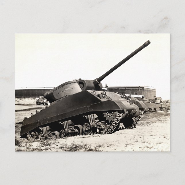 WWII US Tank Destroyer Postkarte (Vorderseite)