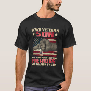 Wwii Veteran Son wurde ich von meinem Helden Fath T-Shirt