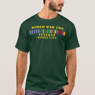 WWII Veteran w MIDDLE SVC T-Shirt