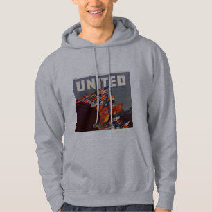 WWII Vintage Poster-Shirt Hoodie