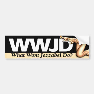 WWJD Autoaufkleber