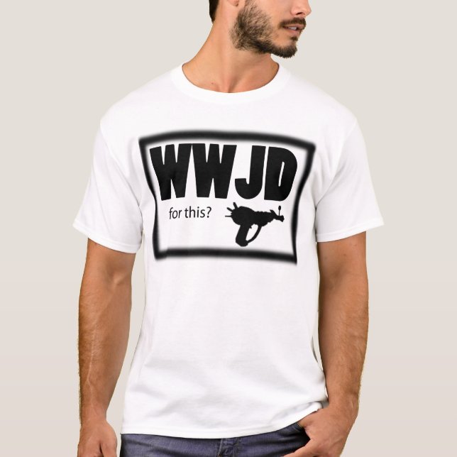 WWJD FÜR DIESES T-Shirt (Vorderseite)