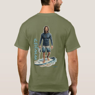 WWJD Surfer Vibes, Everyday Jesus, SavIor Surfer T-Shirt