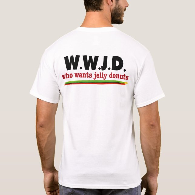WWJD T-Shirt (Rückseite)