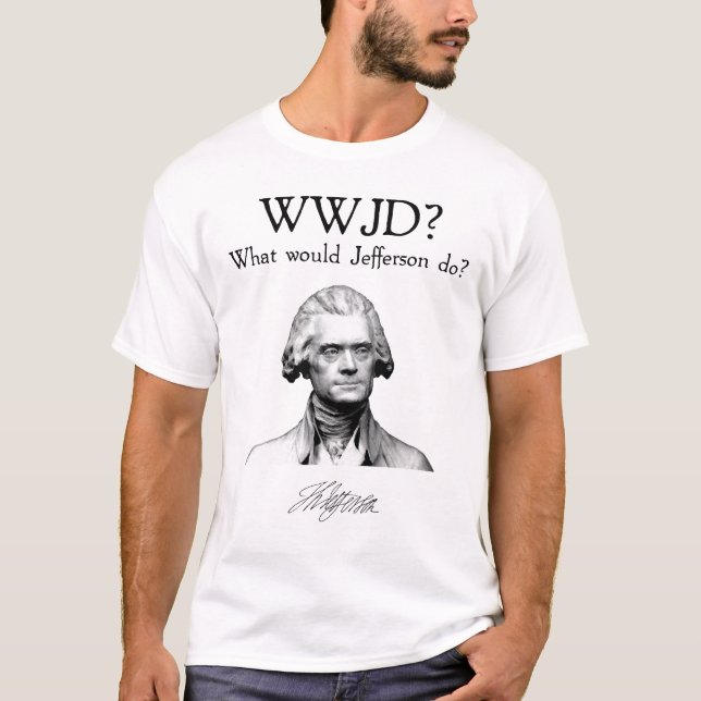 WWJD? T-Shirt (Vorderseite)