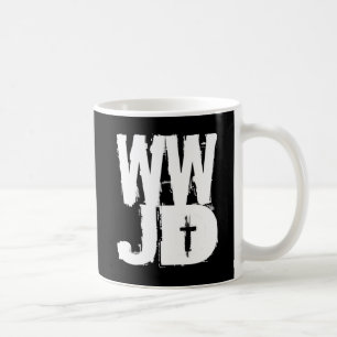 WWJD, was Jesus tun würde Kaffeetasse