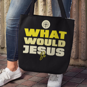 WWJD – Was würde Jesus tun? Tragetasche