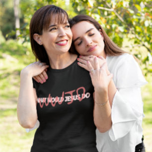WWJD – Was würde Jesus *wirklich* tun? T-Shirt Tri-Blend Shirt