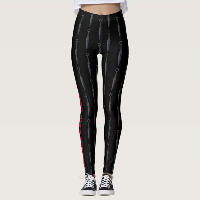WWK FEHLERLOSE BADASSERY LEGGINGS (Vorderseite)