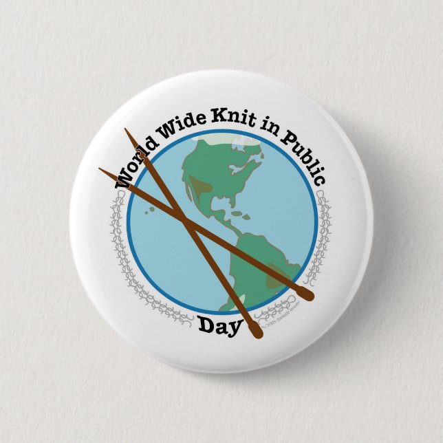 WWKIPDAY Amerika Knopf Button (Vorderseite)