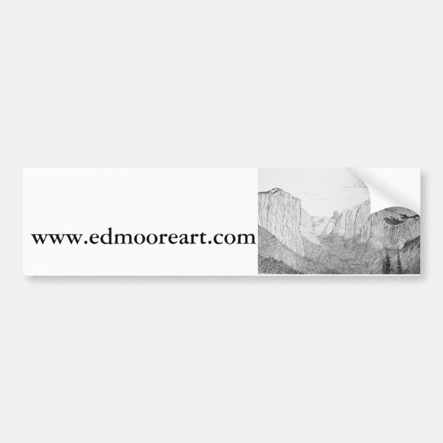 www.edmooreart.com Autoaufkleber (Vorne)