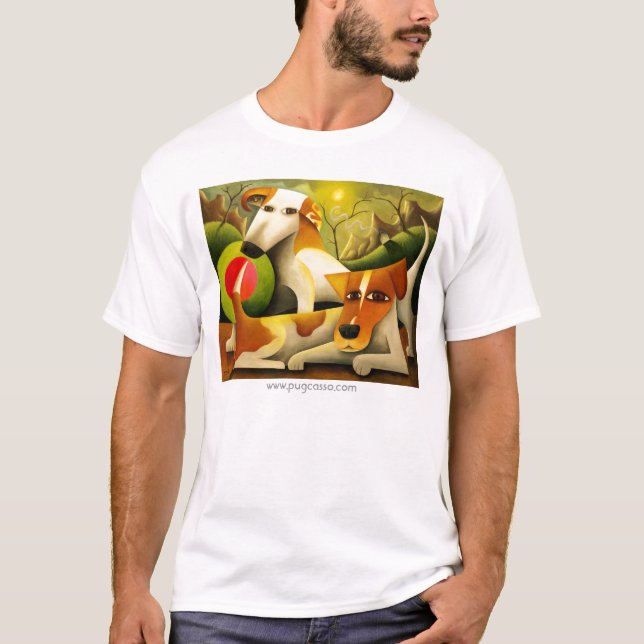 www.pugcasso.com T-Shirt (Vorderseite)