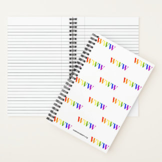 WWW Small Spiral Notebook Notizbuch