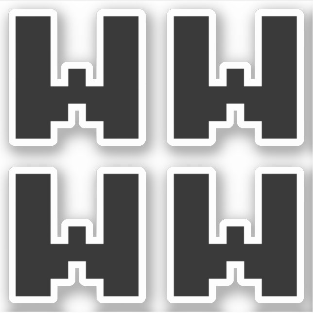 WWWW | LOL Japanisch Internet Slang Aufkleber (Vorderseite)