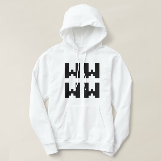 WWWW | LOL Japanisch Internet Slang Hoodie (Design vorne)