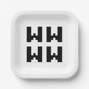 WWWW   LOL Japanisch Internet Slang Pappteller