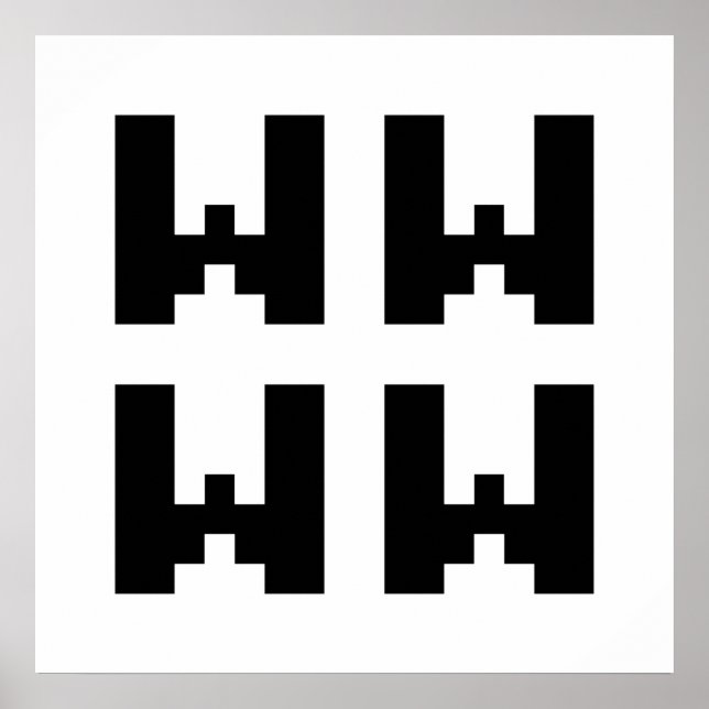 WWWW | LOL Japanisch Internet Slang Poster (Vorne)