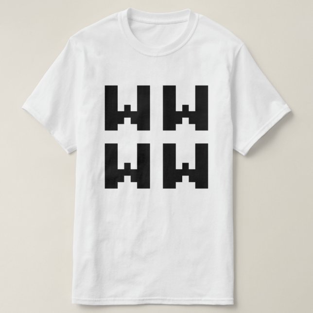 WWWW | LOL Japanisch Internet Slang T-Shirt (Design vorne)