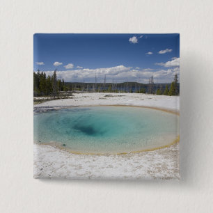 WY, Yellowstone-Nationalpark, West Thumb Geyser Button