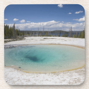 WY, Yellowstone-Nationalpark, West Thumb Geyser Getränkeuntersetzer