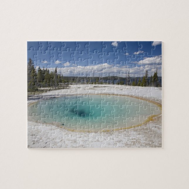 WY, Yellowstone Nationalpark, West Thumb Geyser Puzzle (Horizontal)