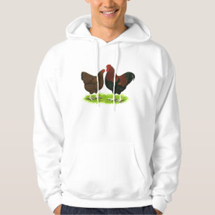 Wyandotte: Rebhuhn-Paare Hoodie