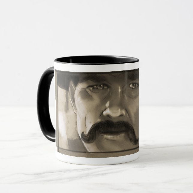 Wyatt Cowboy Tasse (Vorderseite Links)