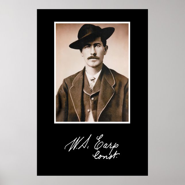 Wyatt Earp Constable in seinem Premierminister Poster (Vorne)