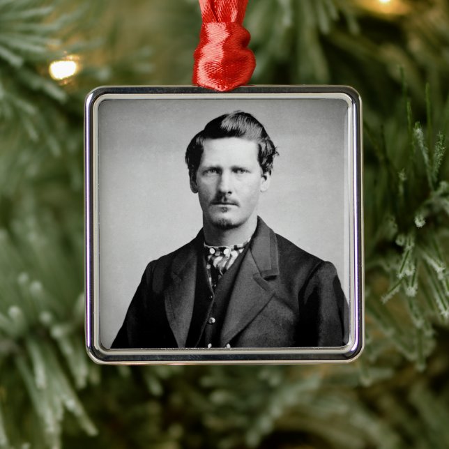 Wyatt Earp: Lawman, Gunfighter, Saloon Keeper Ornament Aus Metall (Baum)