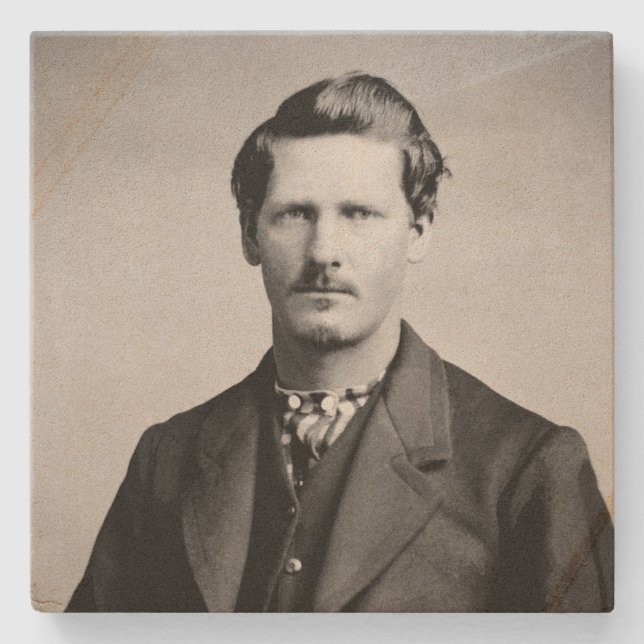 Wyatt Earp: Lawman, Gunfighter, Saloon Keeper Steinuntersetzer (Vorderseite)