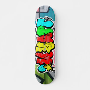 Wyatt Graffiti Custom Personalisiert Cool Skateboa Skateboard