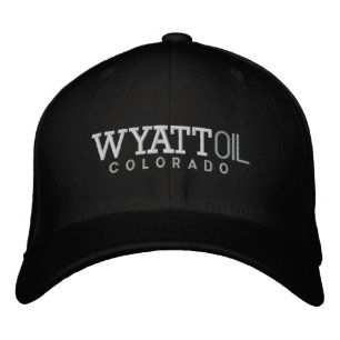 Wyatt Oil Bestickte Baseballkappe