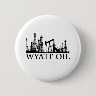 Wyatt Öl/schwarzes Logo Button