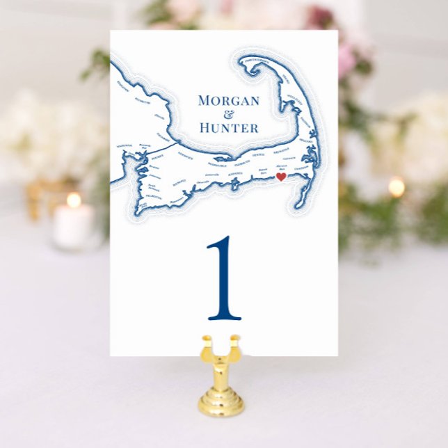 Wychmere Beach Resort Harwich Port Wedding Tischnummer (These Cape Cod wedding table numbers are perfect for your wedding at Wychmere Beach Resort)