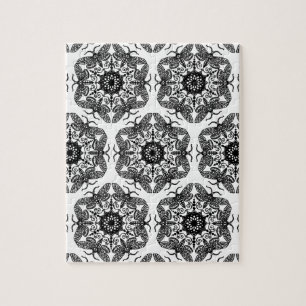 Wycinanka Motten-Muster Puzzle