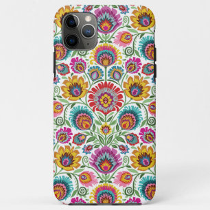 Wycinanki Floral in Weiß Case-Mate iPhone Hülle