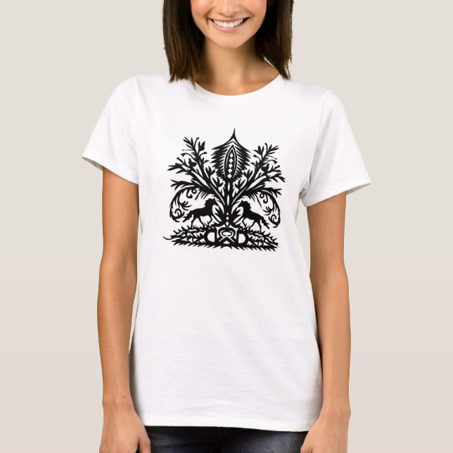 Wycinanki T Shirt (Vorderseite)