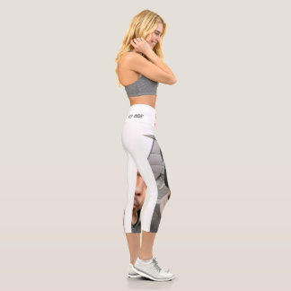 Wyl Snap High Waisted Caprihosen Capri Leggings