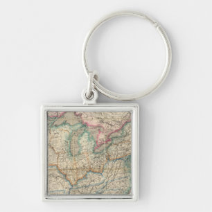 Wylds Militärkarte der Vereinten Staaten Schlüsselanhänger