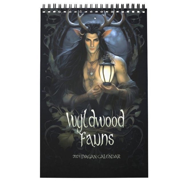 Wyldwood Fauns 2024 Pagan Calendar Kalender (Titelbild)